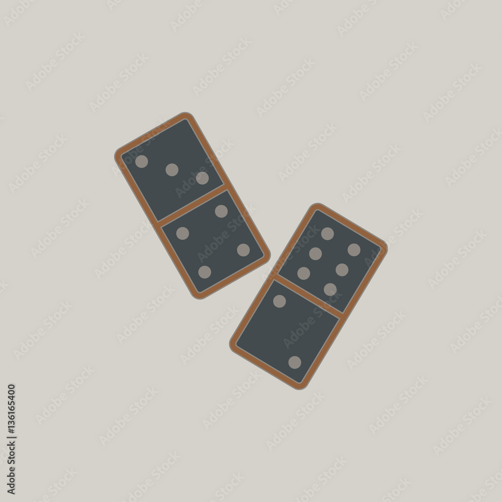 Domino pieces Domino pieces