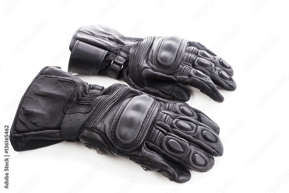 motorcycle glove isolated motorcycle glove isolated