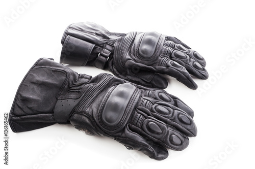motorcycle glove isolated