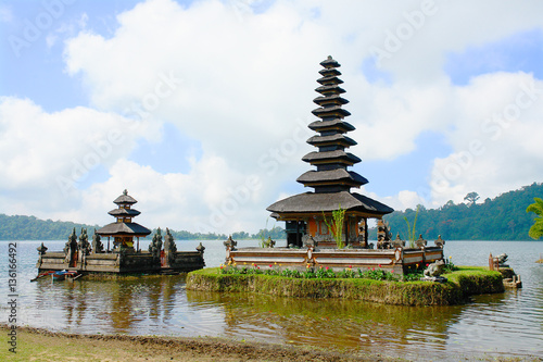 Pura Ulun Danu Bratan  or Pura Bratan - a major Shivaite and water temple on Bali  Indonesia  