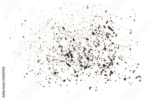 Dispersed ash texture photo