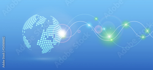 mondo, hi tech, sfondo, internet, comunicazione