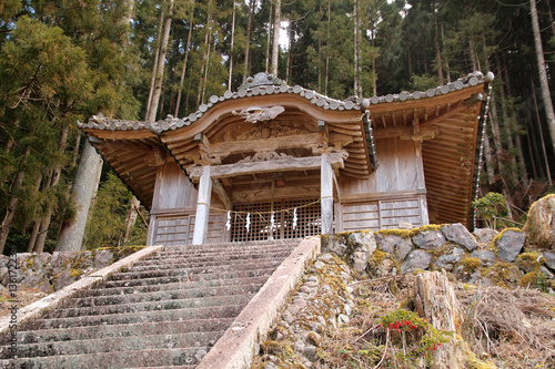 田舎の神社 photo