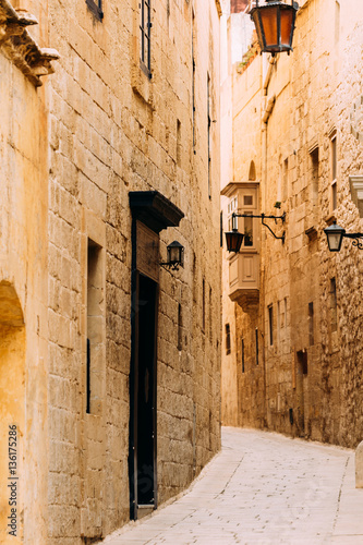 Fototapeta Naklejka Na Ścianę i Meble -  Mdina, Malta.