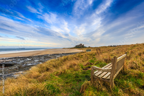 Relax and enjoy the view on Northumberland's coastline, England