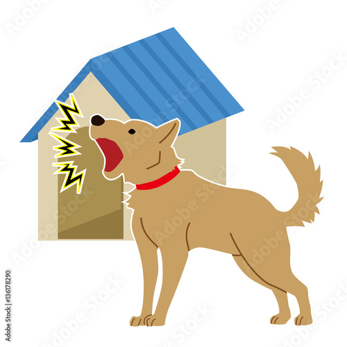吠える犬