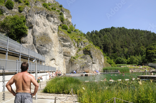 felsenbad bei pottenstein photo