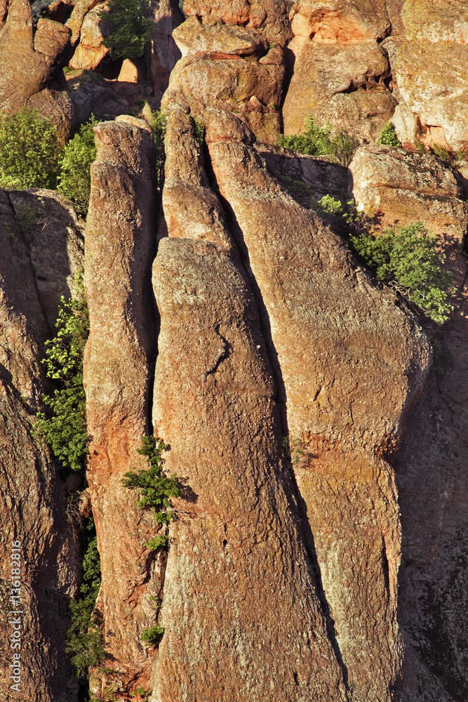 Rocks near Belogradchik. Bulgaria