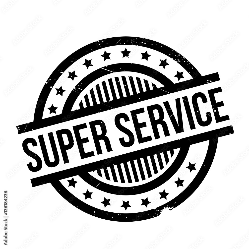 Super Service rubber stamp. Grunge design with dust scratches. Effects can be easily removed for a clean, crisp look. Color is easily changed. Super Service rubber stamp. Grunge design with dust scratches. Effects can be easily removed for a clean, crisp look. Color is easily changed.
