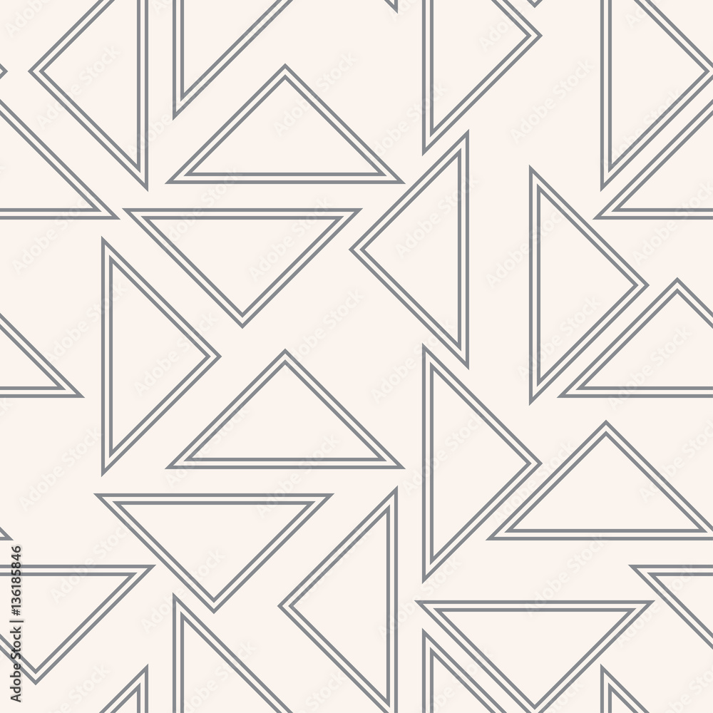 Fototapeta premium Abstraction, composed of different triangles