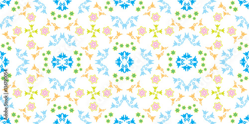 Beautiful abstract seamless background. There is a variant in a vector.