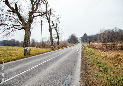 road in the country
