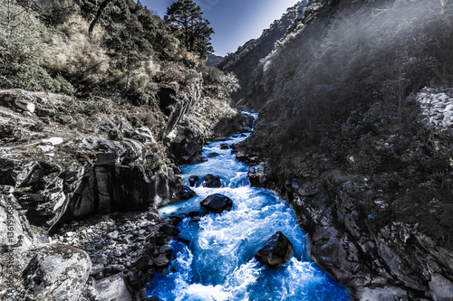 Foto Nepa-Tal Nähe Tengboche