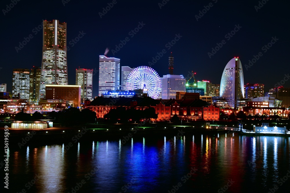 Naklejka premium みなとみらい