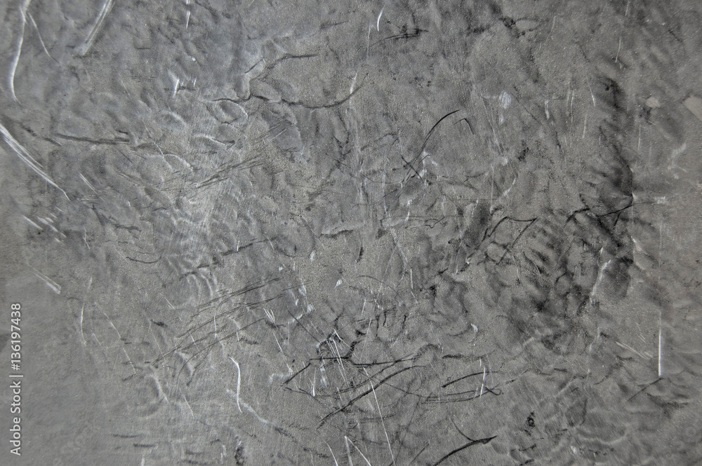 Naklejka premium Grey metal background, texture of steel. Abstract grunge surface