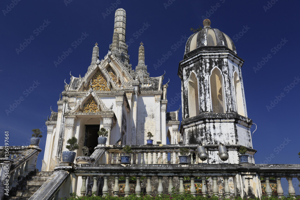 タイ国ペッブリー県のプラ・ナコーンキリ宮殿