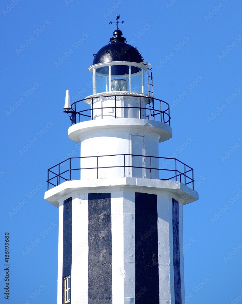 Lighthouse closeup in Taiwan Lighthouse closeup in Taiwan
