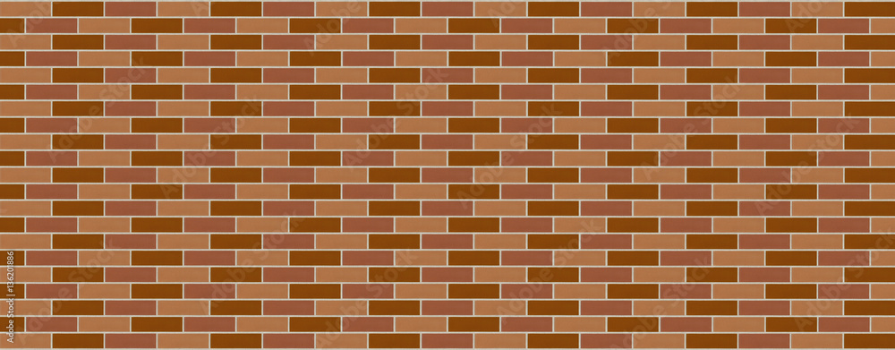 perfekte Klinkerfassade, gemustert perfekte Klinkerfassade, gemustert