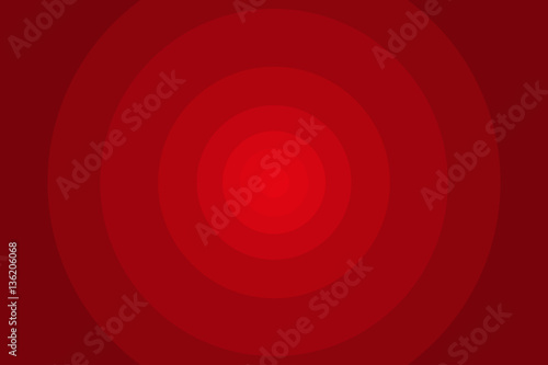 Red abstract radial step gradient background, Abstract red circular background,