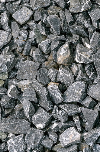 small granite stones for the gray texture