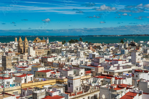 Panorama of Cadiz, Spain © javarman