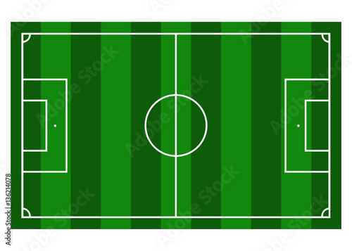 Soccer, football field. Playing field
