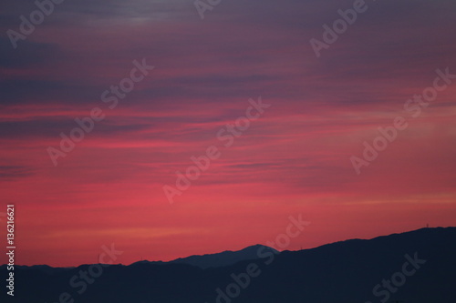 奈良盆地の夜明け © narautsu