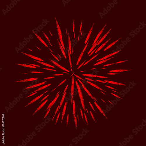 Wallpaper Mural Abstract background with firework Torontodigital.ca