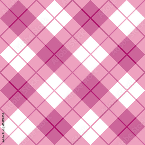 Bias Plaid in Pink