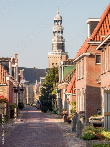 Hinloopen, city view, Friesland, NLD