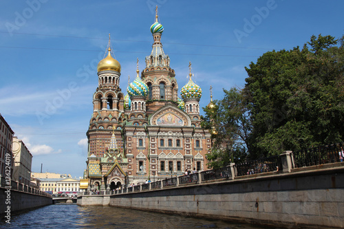 Russia. Saint Petersburg. The Church of the Savior on Spilled Blood