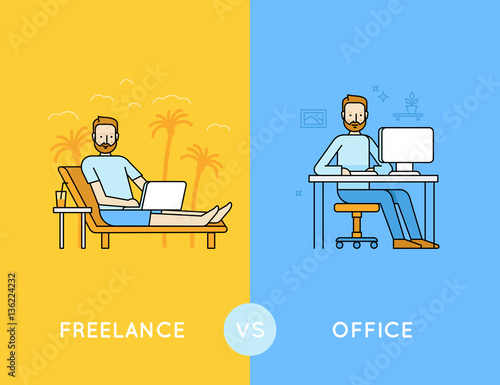 Freelance vs office