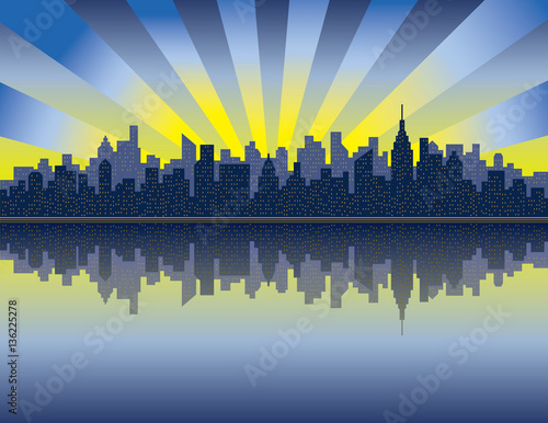 Manhattan Sunrise