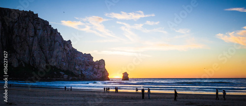 NYE Sunset Morro Bay California