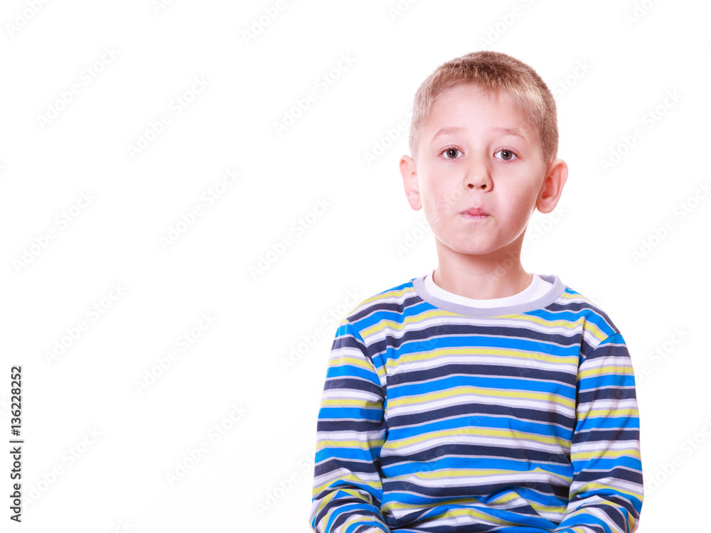 Little boy have fun with funny gestures make faces. Little boy have fun with funny gestures make faces.