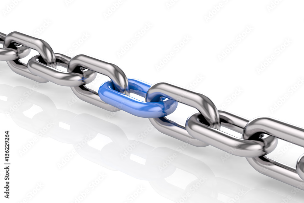 Obraz premium Kette / 3d / Metall