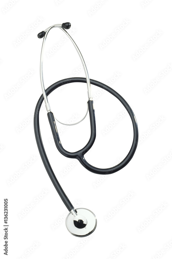 Medical stethoscope isolated on white Medical stethoscope isolated on white
