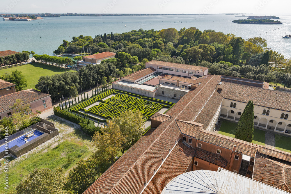 Obraz premium View from Church of San Giorgio Maggiore in Venice, Italy.