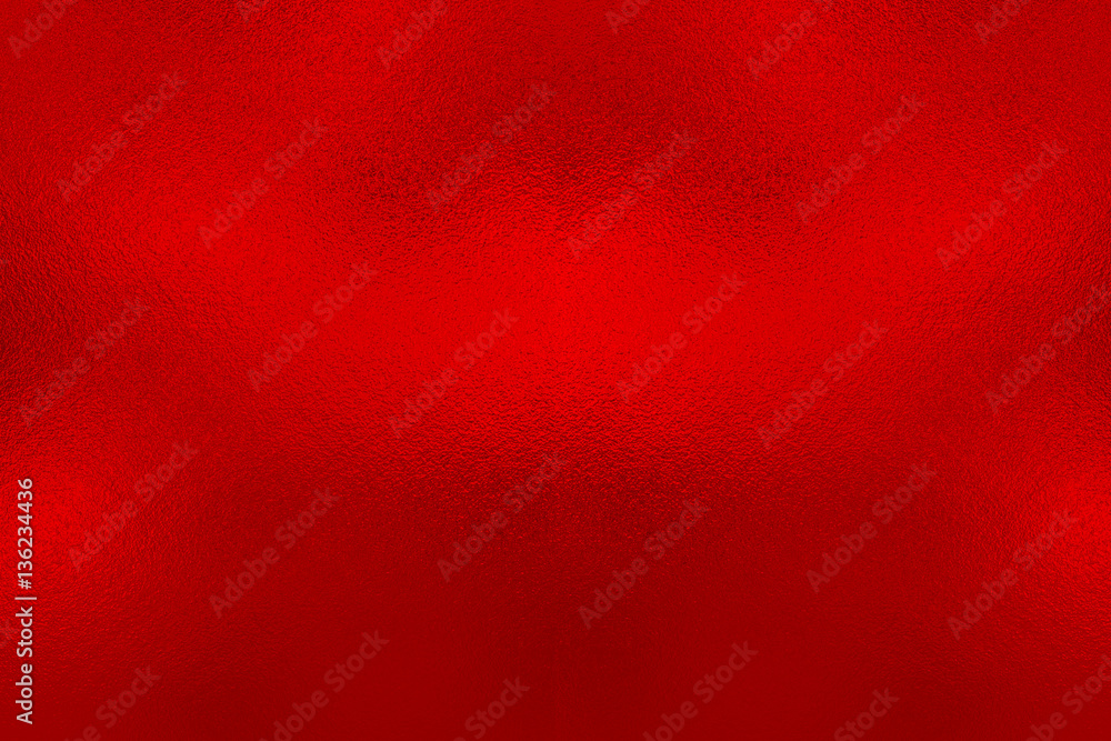 Red foil texture background - obrazy, fototapety, plakaty 