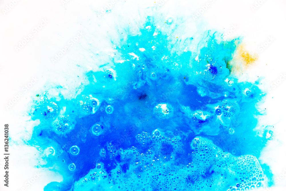 bstract background of ink dissolving in water