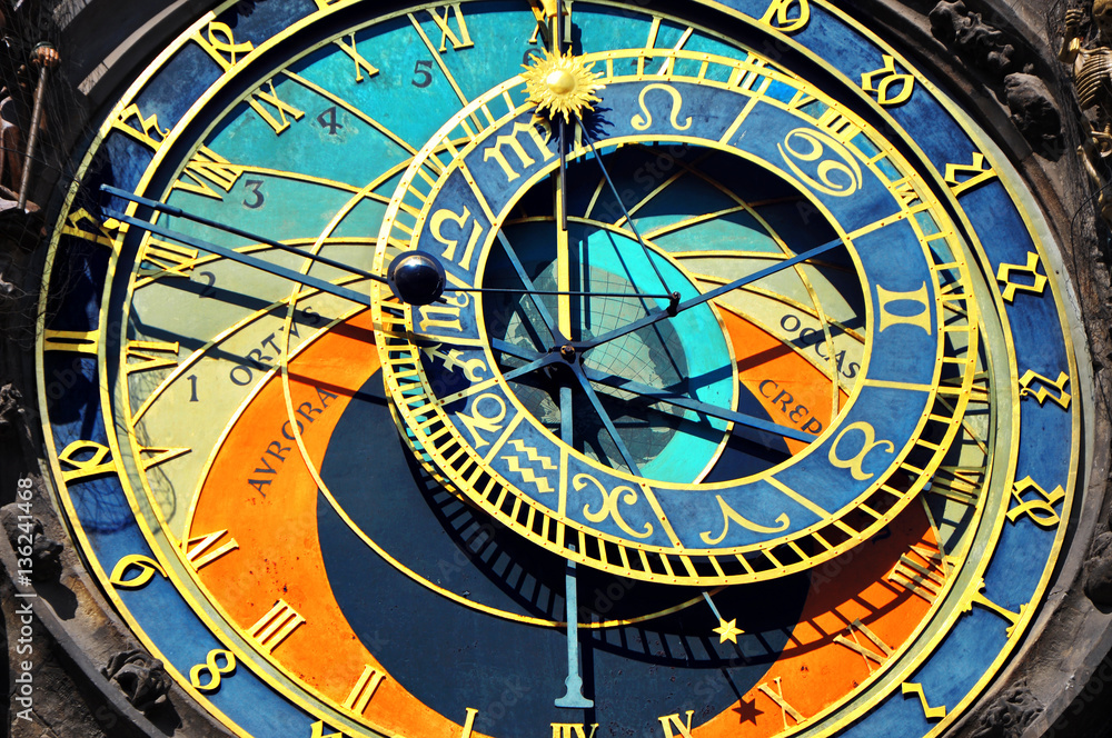 Naklejka premiumPrague Astronomical Clock in the Old Town of Prague
