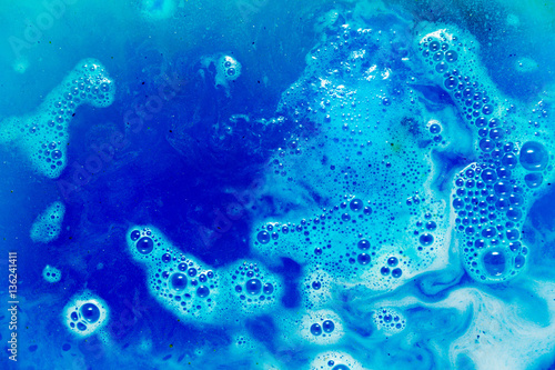 Obraz na płótnie bstract background of ink dissolving in water w salonie