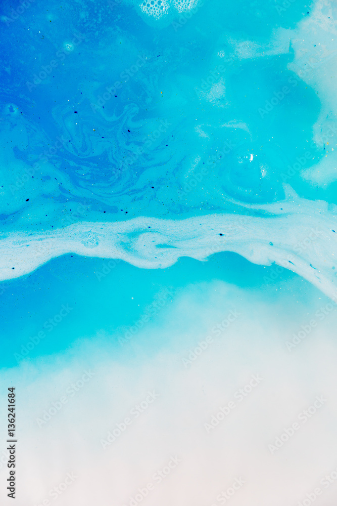 bstract background of ink dissolving in water