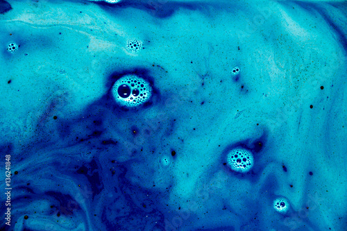 Obraz na płótnie bstract background of ink dissolving in water w salonie