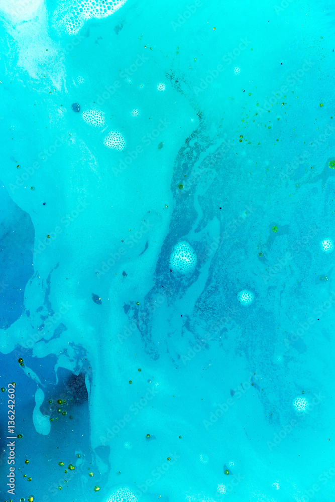 abstract background of ink dissolving in wate