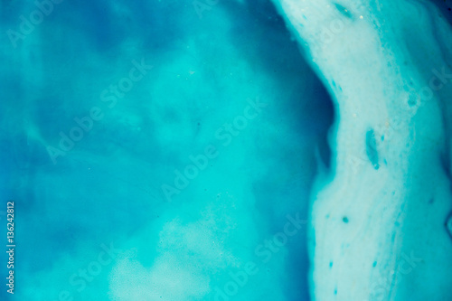 Obraz na płótnie abstract background of ink dissolving in wate w salonie