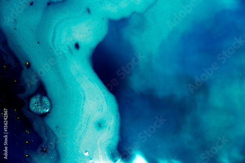Obraz na płótnie abstract background of ink dissolving in wate w salonie