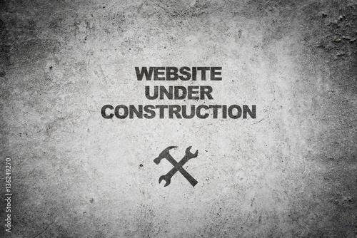 Website under construction photo