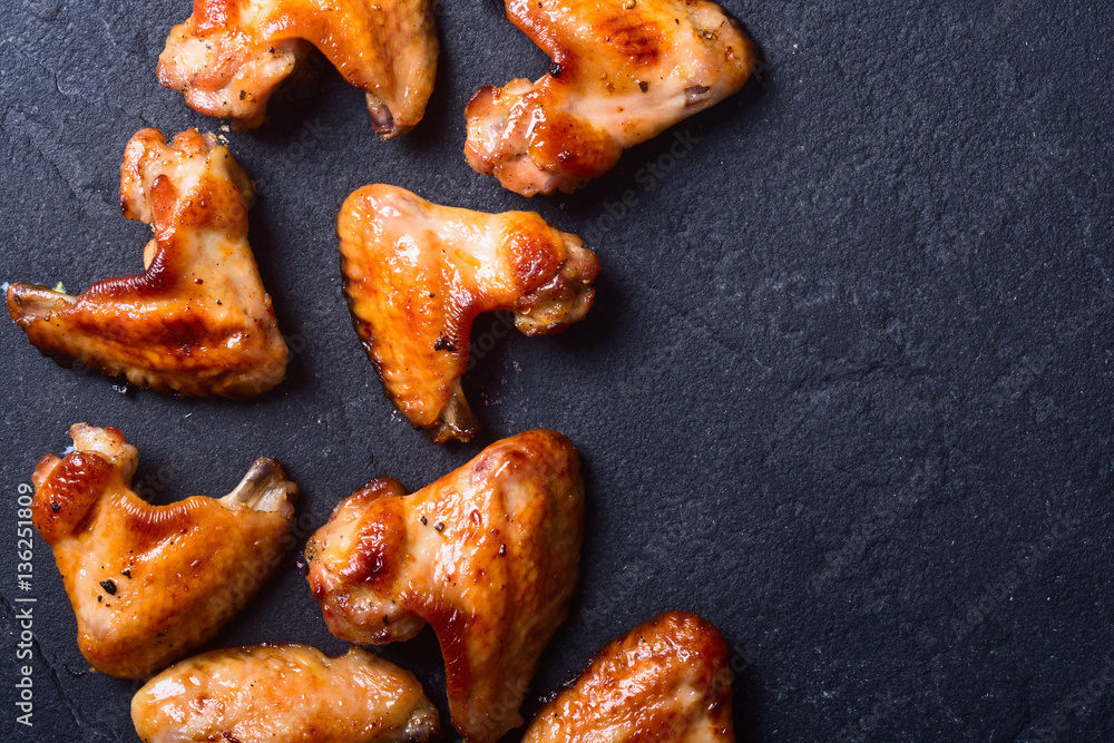 Grilled Chicken Wings Grilled Chicken Wings