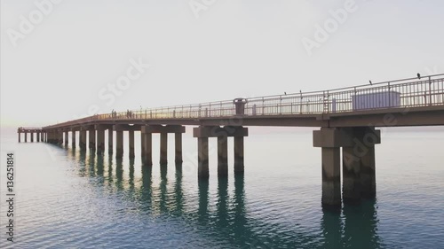 Wallpaper Mural Beautiful Aerial of a Pier Torontodigital.ca